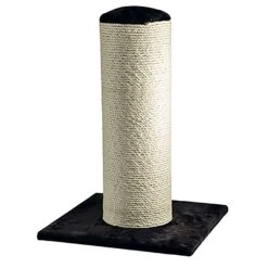 Fat Boy Big Scratching Cat Post Brown