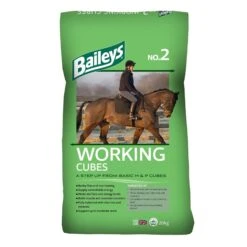 Baileys No. 2 Working Cubes Horse Feed 20kg