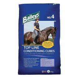 Baileys No. 4 Top Line Conditioning Cubes Horse Feeds 20kg