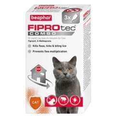 BEAPHAR FIPROtec Combo Spot On For Cats Pack 3