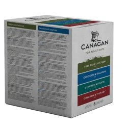 Adult Multi-Pack Grain Free Cat Food Pouch (8 X 85g)