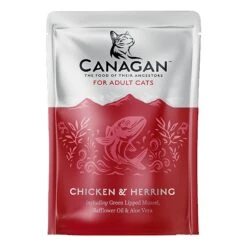 Chicken & Herring Grain Free Cat Food Pouch (8 X 85g)