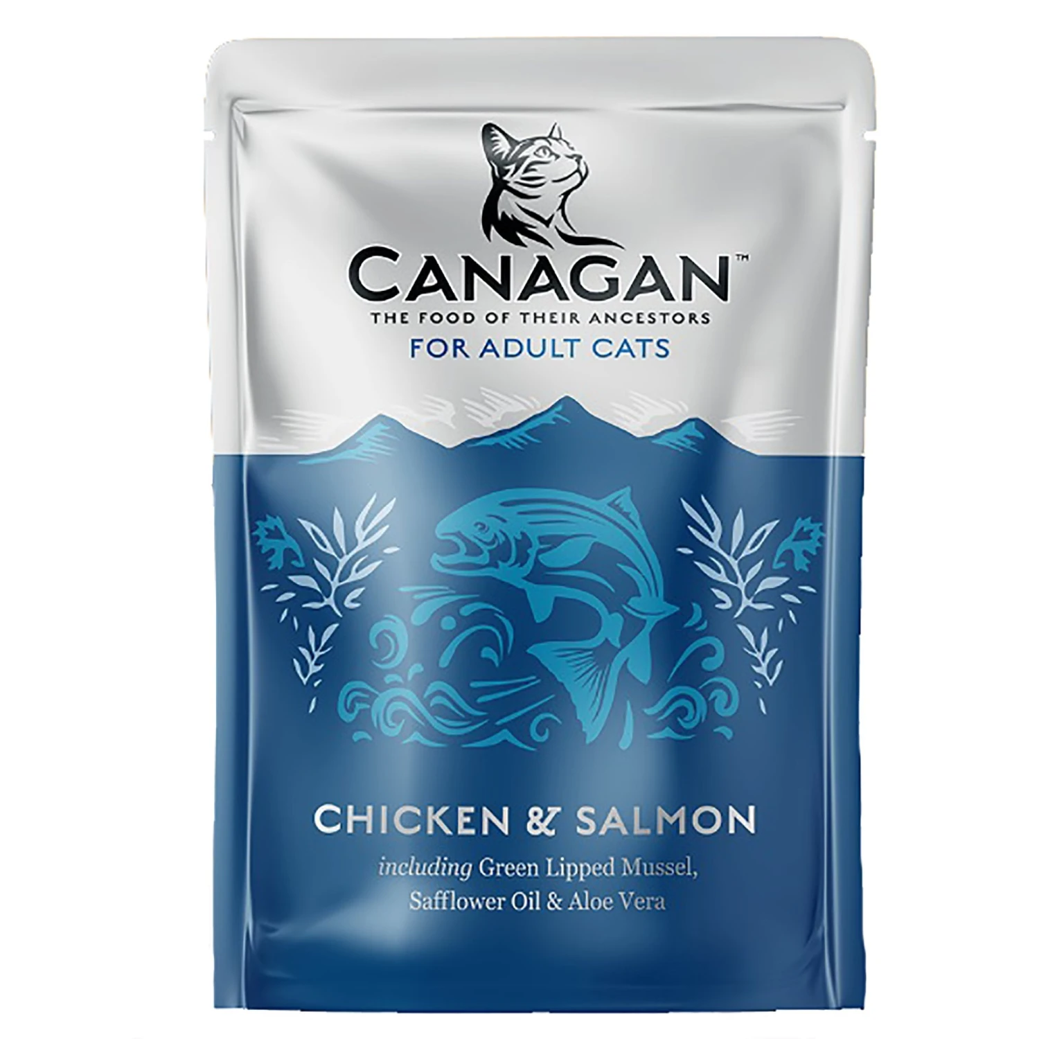 Chicken & Salmon Grain Free Cat Food Pouch (8 X 85g) 3 Chicken & Salmon Grain Free Cat Food Pouch (8 X 85g)