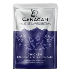 Free-Range Chicken Grain Free Senior/Sterilised Cat Food Pouch (8 X 85g)
