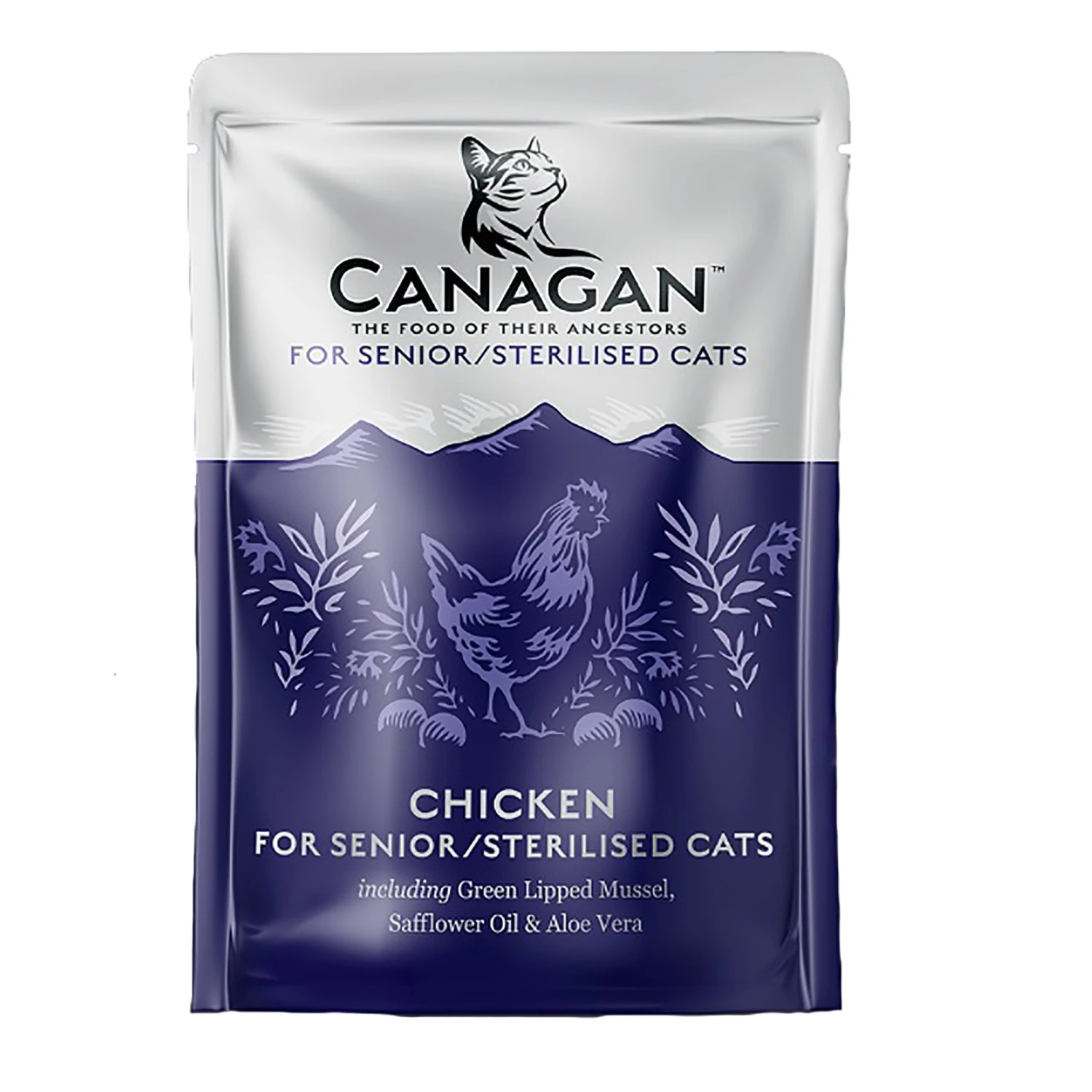 Free-Range Chicken Grain Free Senior/Sterilised Cat Food Pouch (8 X 85g) 3 Free-Range Chicken Grain Free Senior/Sterilised Cat Food Pouch (8 X 85g)