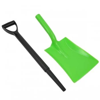 Plastic Ultra-Lite Shovel Lime Green 4 Plastic Ultra-Lite Shovel Lime Green - Image 2