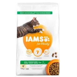 IAMS Vitality Adult Cat Food With Fresh Chicken 10kg