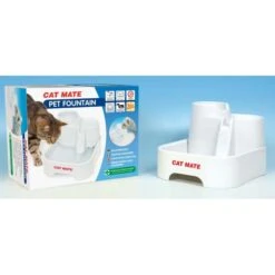 Cat Mate Pet Fountain For Cats And Small Dogs