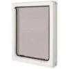 Large Dog Flap 216W - White -Kitty Meals Sales pet mate large dog flap 216w white p10424 9696 zoom