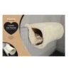 Rosewood Luxury Faux Fur Cat Tunnel -Kitty Meals Sales rosewood luxury faux fur cat tunnel p18671 26449 zoom