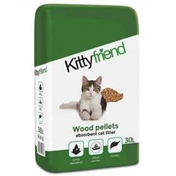 Sanicat Kitty Friend Beauticat Woodbase Cat Litter 30ltr